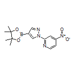 1-(4-Nitropyridin-2-yl)pyrazole-4-boronic Acid Pinacol Ester