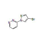 3-(4-Bromo-1-pyrazolyl)pyridazine