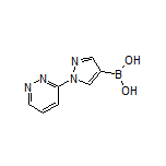 1-(3-Pyridazinyl)pyrazole-4-boronic Acid