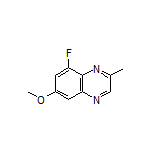 8-Fluoro-6-methoxy-2-methylquinoxaline