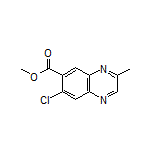 Methyl 7-Chloro-3-methylquinoxaline-6-carboxylate