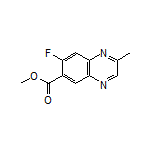 Methyl 7-Fluoro-2-methylquinoxaline-6-carboxylate