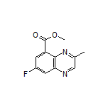Methyl 7-Fluoro-3-methylquinoxaline-5-carboxylate