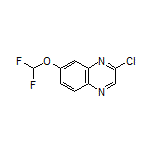 2-Chloro-7-(difluoromethoxy)quinoxaline