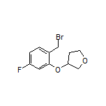 3-[2-(Bromomethyl)-5-fluorophenoxy]tetrahydrofuran