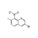 3-Bromo-7-methyl-8-nitroquinoline