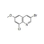 3-Bromo-8-chloro-6-methoxyquinoline