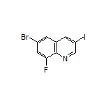 6-Bromo-8-fluoro-3-iodoquinoline