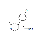 2-[4-(4-Methoxyphenyl)-2,2-dimethyltetrahydro-2H-pyran-4-yl]ethanamine