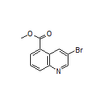 Methyl 3-Bromoquinoline-5-carboxylate