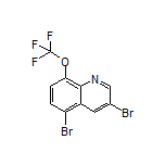 3,5-Dibromo-8-(trifluoromethoxy)quinoline