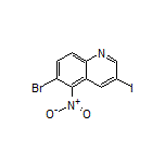 6-Bromo-3-iodo-5-nitroquinoline