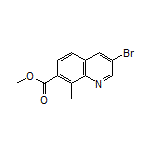 Methyl 3-Bromo-8-methylquinoline-7-carboxylate