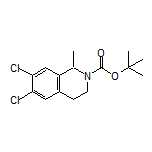 2-Boc-6,7-dichloro-1-methyl-1,2,3,4-tetrahydroisoquinoline