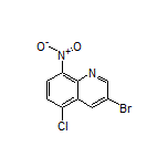 3-Bromo-5-chloro-8-nitroquinoline