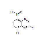 5-Chloro-3-iodo-8-nitroquinoline