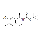 (R)-2-Boc-6-fluoro-7-methoxy-1-methyl-1,2,3,4-tetrahydroisoquinoline
