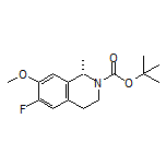 (S)-2-Boc-6-fluoro-7-methoxy-1-methyl-1,2,3,4-tetrahydroisoquinoline