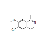 6-Chloro-7-methoxy-1-methyl-3,4-dihydroisoquinoline