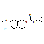 2-Boc-6-chloro-7-methoxy-1-methyl-1,2,3,4-tetrahydroisoquinoline