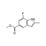 Methyl 7-Fluoro-2-methyl-1H-indole-5-carboxylate