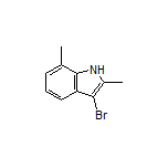 3-Bromo-2,7-dimethyl-1H-indole