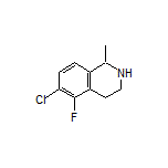 6-Chloro-5-fluoro-1-methyl-1,2,3,4-tetrahydroisoquinoline