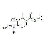2-Boc-6-chloro-5-fluoro-1-methyl-1,2,3,4-tetrahydroisoquinoline