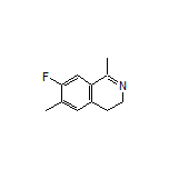 7-Fluoro-1,6-dimethyl-3,4-dihydroisoquinoline
