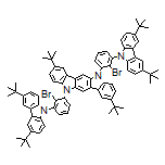 5,11-Bis[2-bromo-3-(3,6-di-tert-butyl-9H-carbazol-9-yl)phenyl]-2,8-di-tert-butyl-5,11-dihydroindolo[3,2-b]carbazole