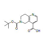 6-Boc-5,6,7,8-tetrahydro-1,6-naphthyridine-4-carboxylic Acid