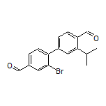 2-Bromo-3’-isopropylbiphenyl-4,4’-dicarbaldehyde