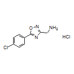 3-(Aminomethyl)-5-(4-chlorophenyl)-1,2,4-oxadiazole Hydrochloride