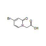 2-(4-Bromo-2-oxopyridin-1(2H)-yl)acetic Acid