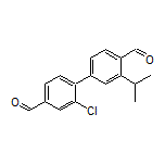 2-Chloro-3’-isopropylbiphenyl-4,4’-dicarbaldehyde