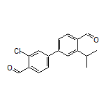3-Chloro-3’-isopropylbiphenyl-4,4’-dicarbaldehyde
