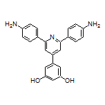 5-[2,6-Bis(4-aminophenyl)pyridin-4-yl]benzene-1,3-diol