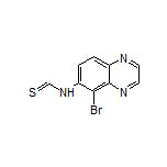 N-(5-Bromoquinoxalin-6-yl)methanethioamide