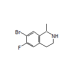 7-Bromo-6-fluoro-1-methyl-1,2,3,4-tetrahydroisoquinoline