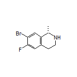 (S)-7-Bromo-6-fluoro-1-methyl-1,2,3,4-tetrahydroisoquinoline