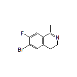 6-Bromo-7-fluoro-1-methyl-3,4-dihydroisoquinoline