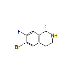 (S)-6-Bromo-7-fluoro-1-methyl-1,2,3,4-tetrahydroisoquinoline