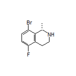 (S)-8-Bromo-5-fluoro-1-methyl-1,2,3,4-tetrahydroisoquinoline