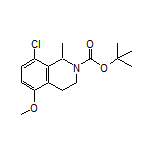 2-Boc-8-chloro-5-methoxy-1-methyl-1,2,3,4-tetrahydroisoquinoline