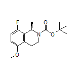 (R)-2-Boc-8-fluoro-5-methoxy-1-methyl-1,2,3,4-tetrahydroisoquinoline