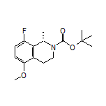 (S)-2-Boc-8-fluoro-5-methoxy-1-methyl-1,2,3,4-tetrahydroisoquinoline