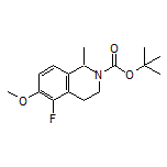 2-Boc-5-fluoro-6-methoxy-1-methyl-1,2,3,4-tetrahydroisoquinoline