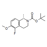 (S)-2-Boc-5-fluoro-6-methoxy-1-methyl-1,2,3,4-tetrahydroisoquinoline