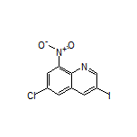 6-Chloro-3-iodo-8-nitroquinoline