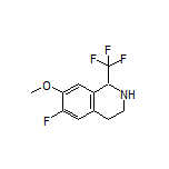6-Fluoro-7-methoxy-1-(trifluoromethyl)-1,2,3,4-tetrahydroisoquinoline